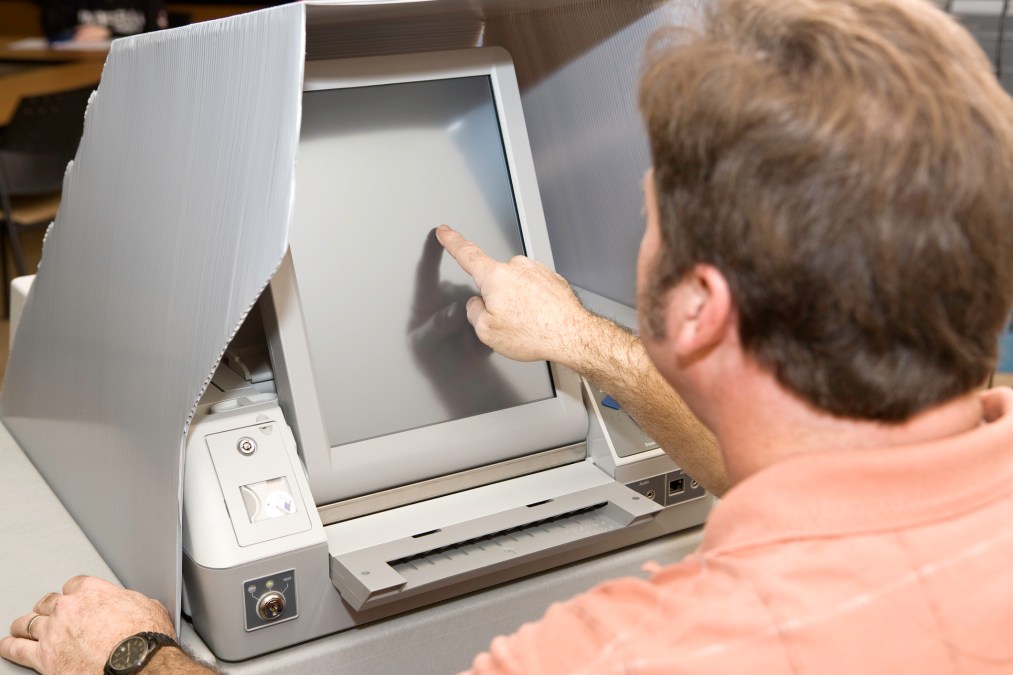 Voting technology, voting touchscreen, election systems, election security