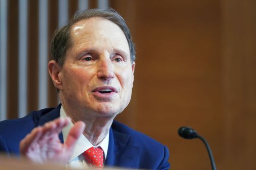 Wyden on Capitol Hill