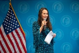 Jen Easterly, CISA director, swearing-in ceremony