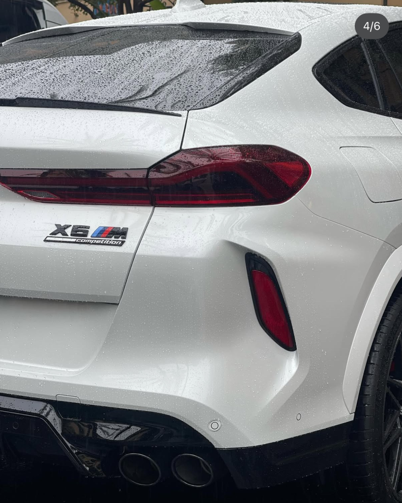 Photo of a BMW X6M posted to Antropenko&rsquo;s public Instagram account Dec. 14, 2021. The car matches the description of the vehicle authorities seized in Irvine, California, February 2024.