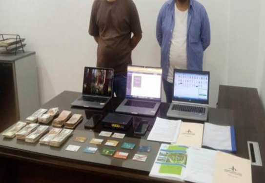Egyptian police confiscated three laptops, four smartphones and Visa cards during an coordinated law enforcement action to shut down Streameast (Egyptian Police via ACE)