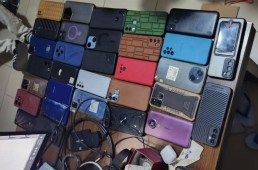 Authorities spanning 14 countries in Africa seized devices allegedly used for romance scams and extortion. (Interpol)