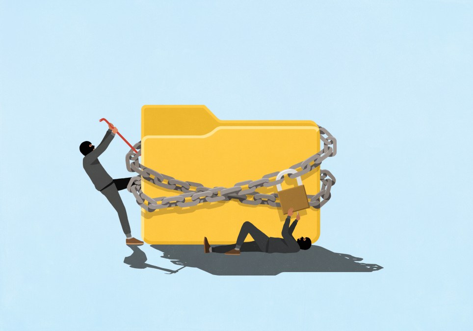 Encrypted file